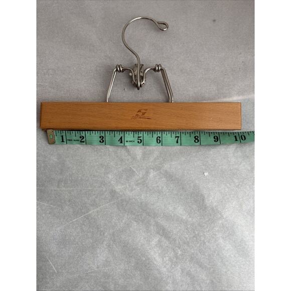 Setwell Hangers Lot Of 3 Vintage Wood Suit Pants Made In USA Strong Classic - Picture 14 of 16